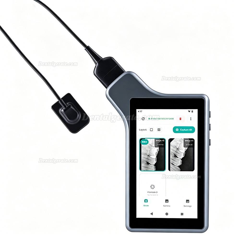 Dental Digitales R&ouml;ntgensystem X-2006 / RVG-Sensor mit 5-Zoll-Tablet-Bildschirm